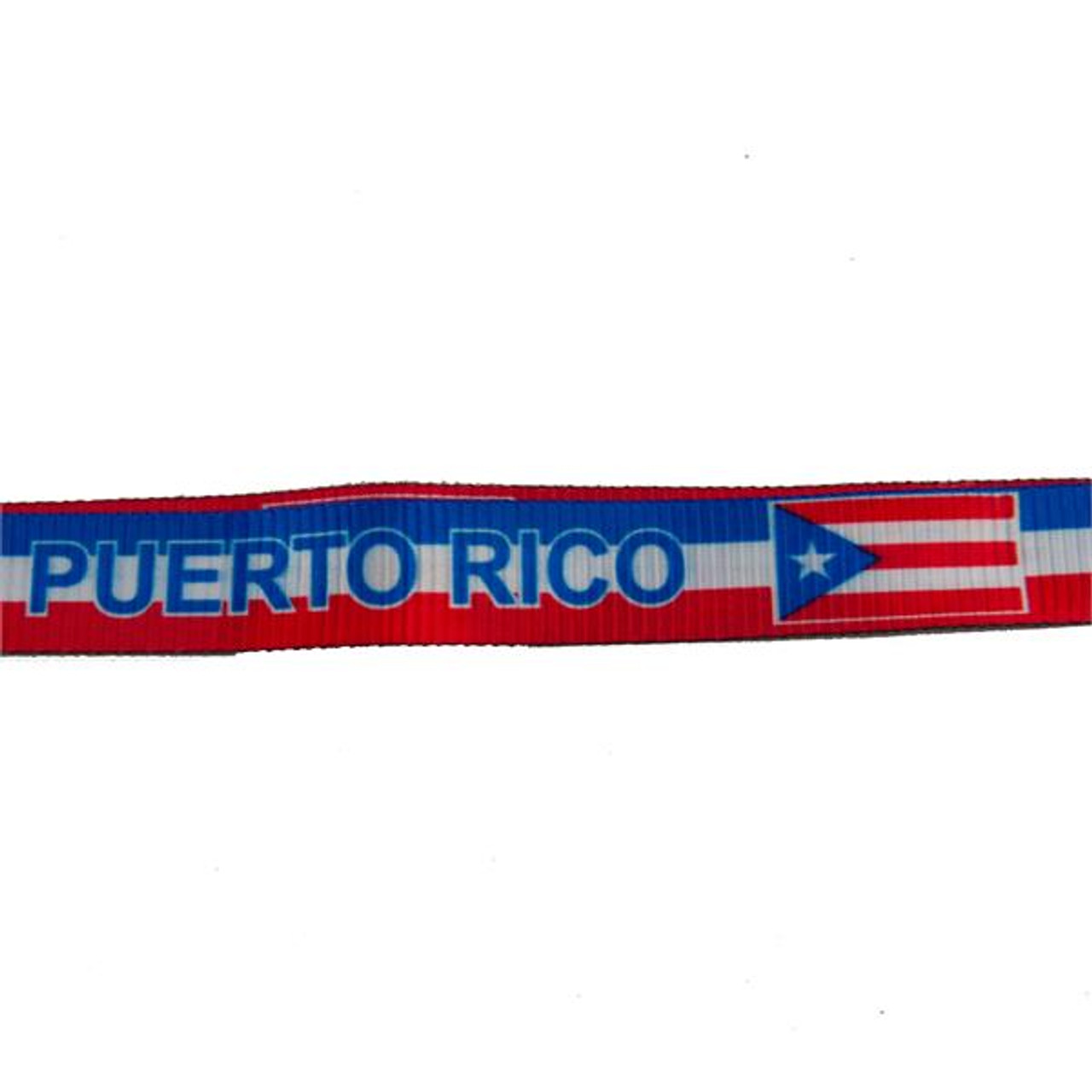 Puerto Rican Flag Tag Keychain