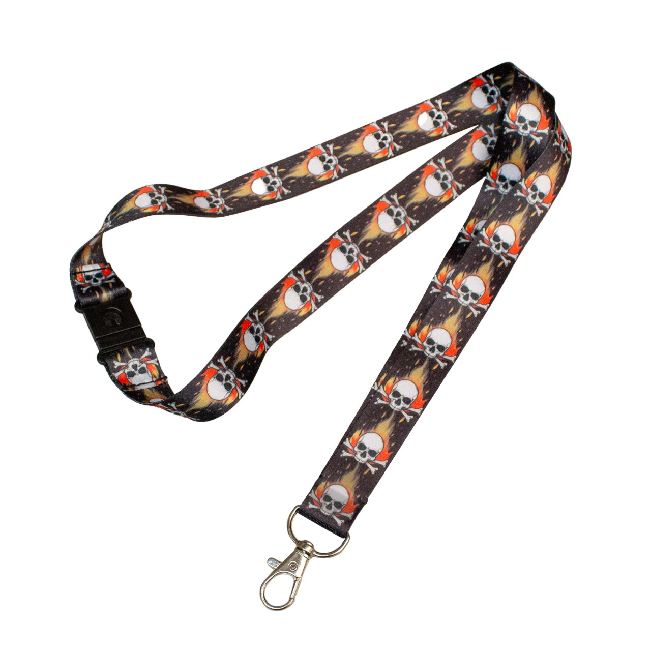 Skulls Print Designer Lanyard1
