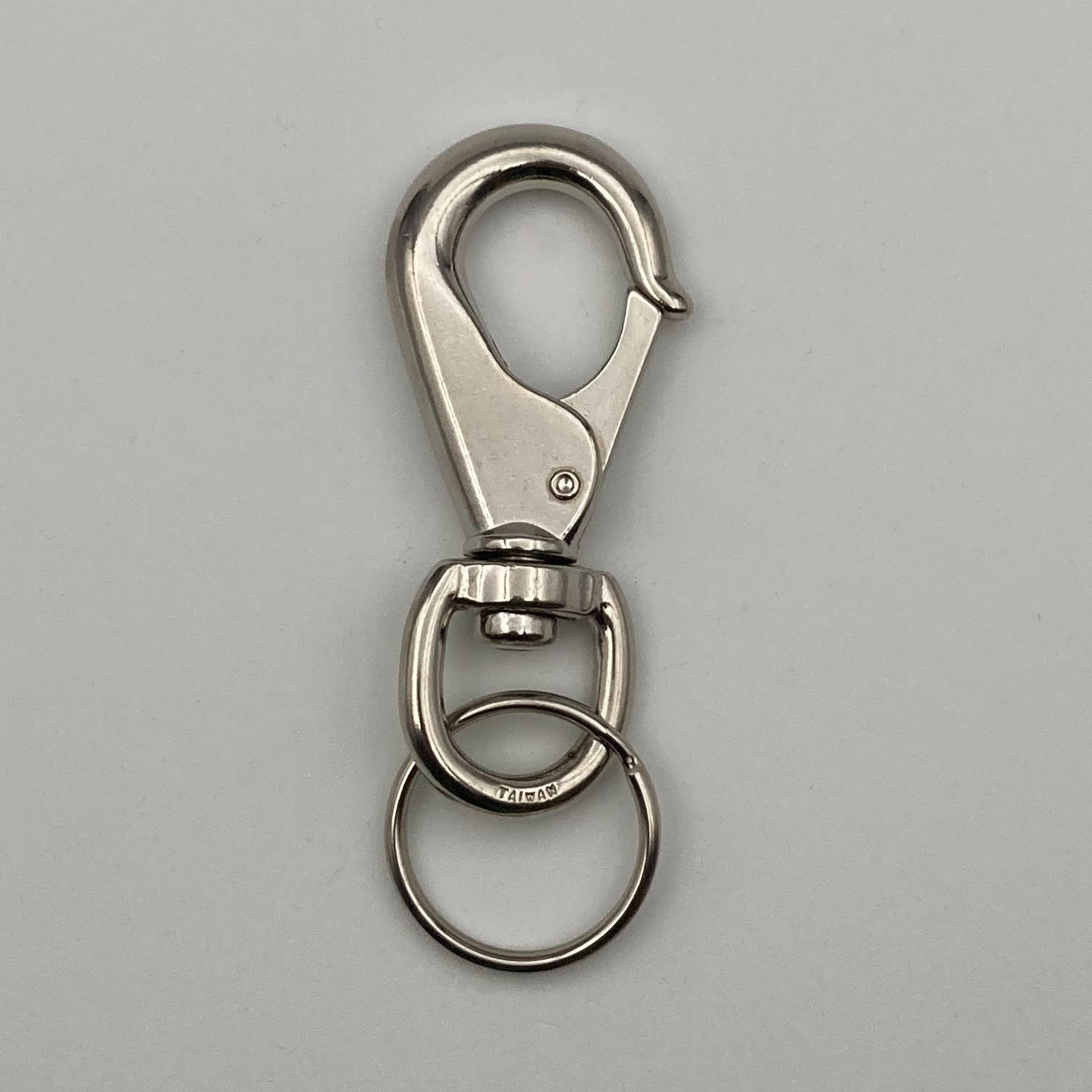 Shop for and Buy Heavy Duty Boat Snap Clip Key Ring Nickel Plated at Large