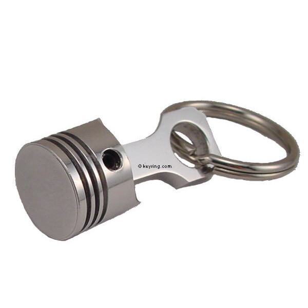 Shop for and Buy Piston Keychain with Split Key Ring at