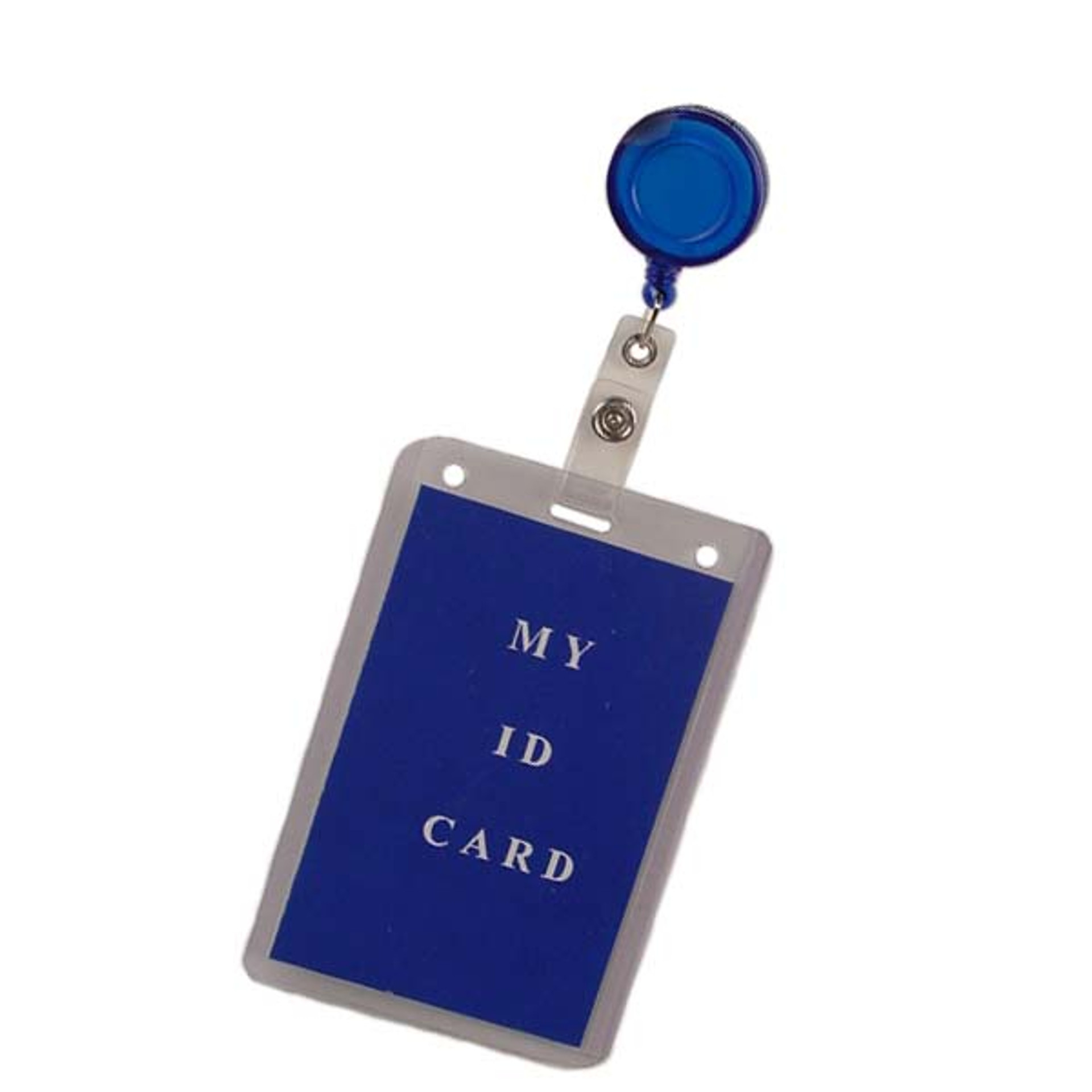 Shop for and Buy Clipon Plastic Retractable Badge Holder Bulk Pack at