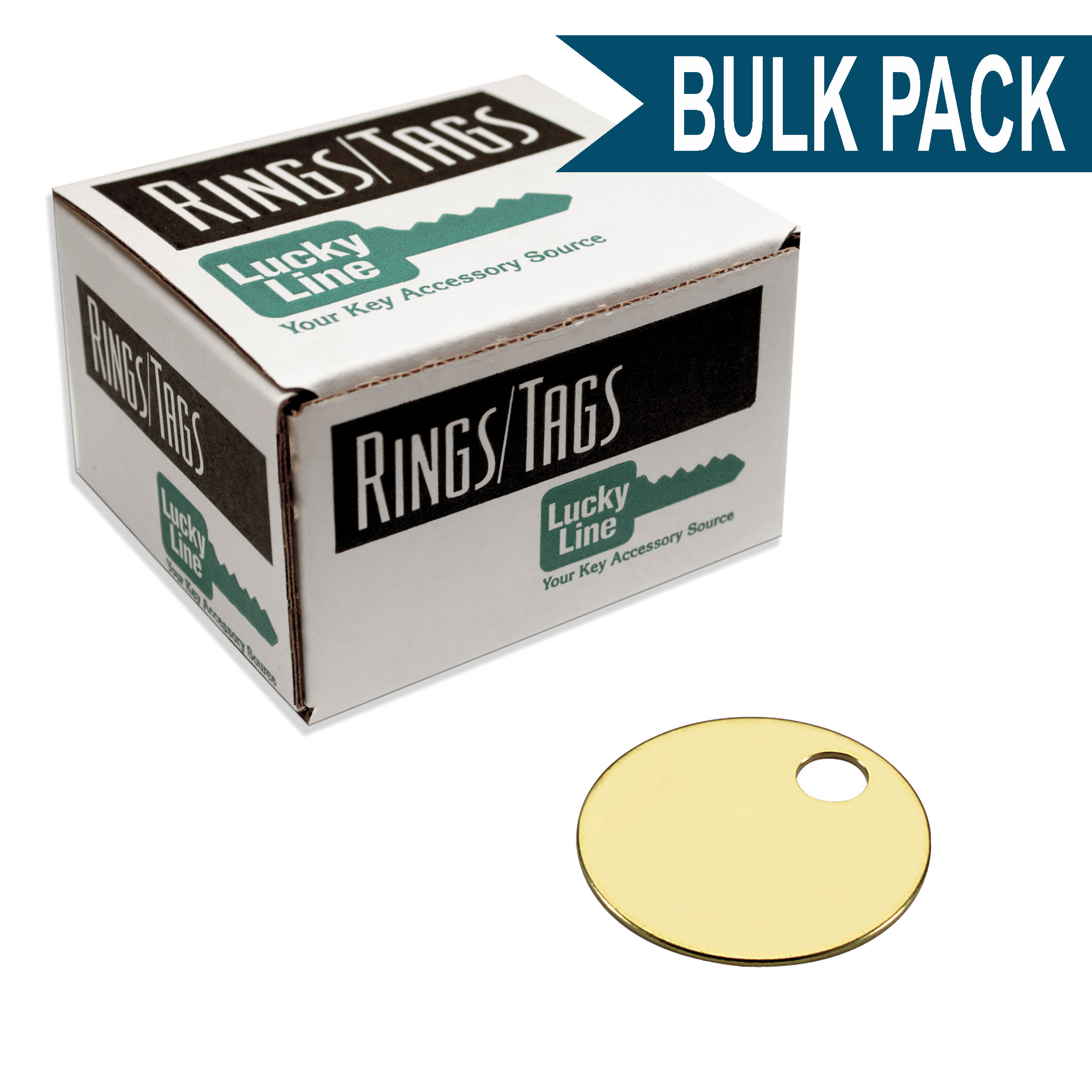 Brass Tags (Raw Brass)