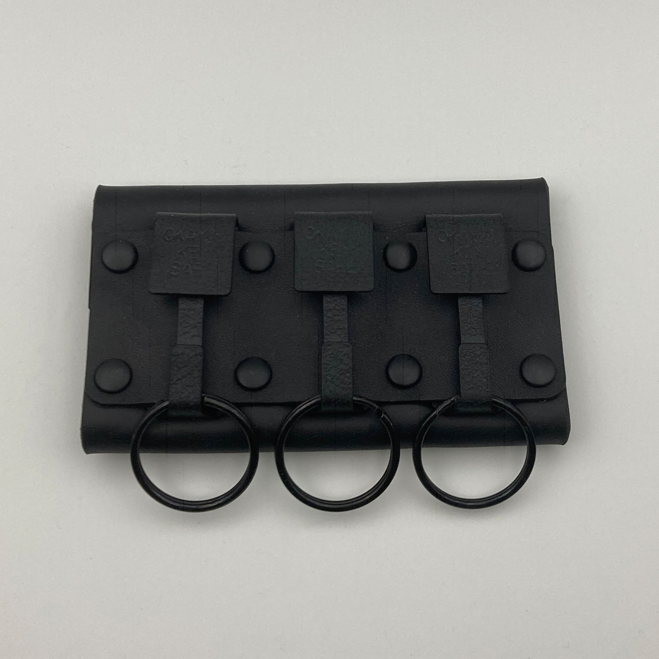 Okay's Key Safe Belt Key Holders in Metal and Leather