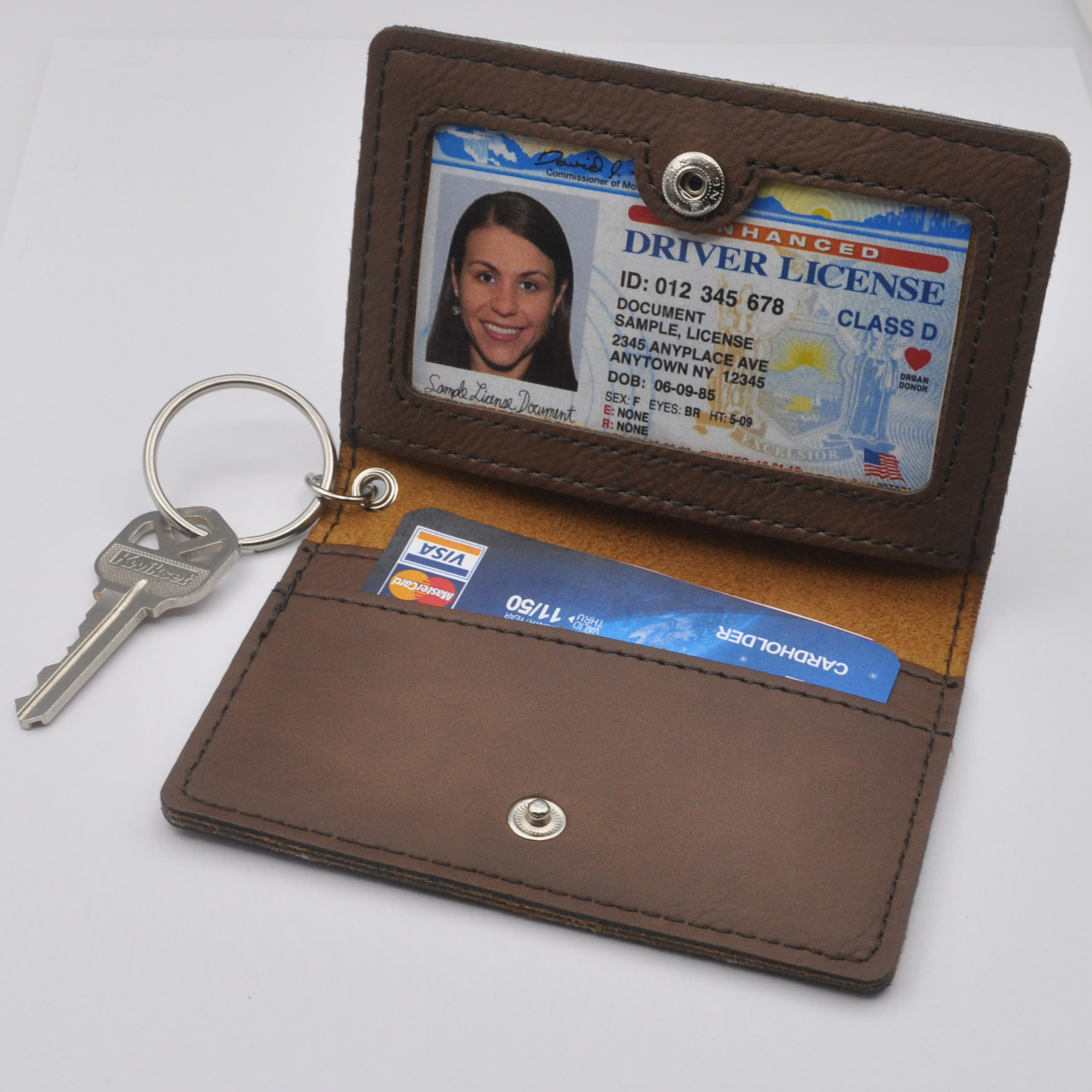 Carabiner Wallet / Fleet Gas Card Holder