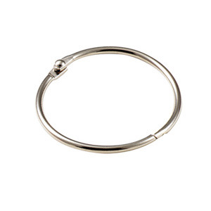 Shop for and Buy Binder Ring Snap Open Keyring 11/4 Inch Diameter at