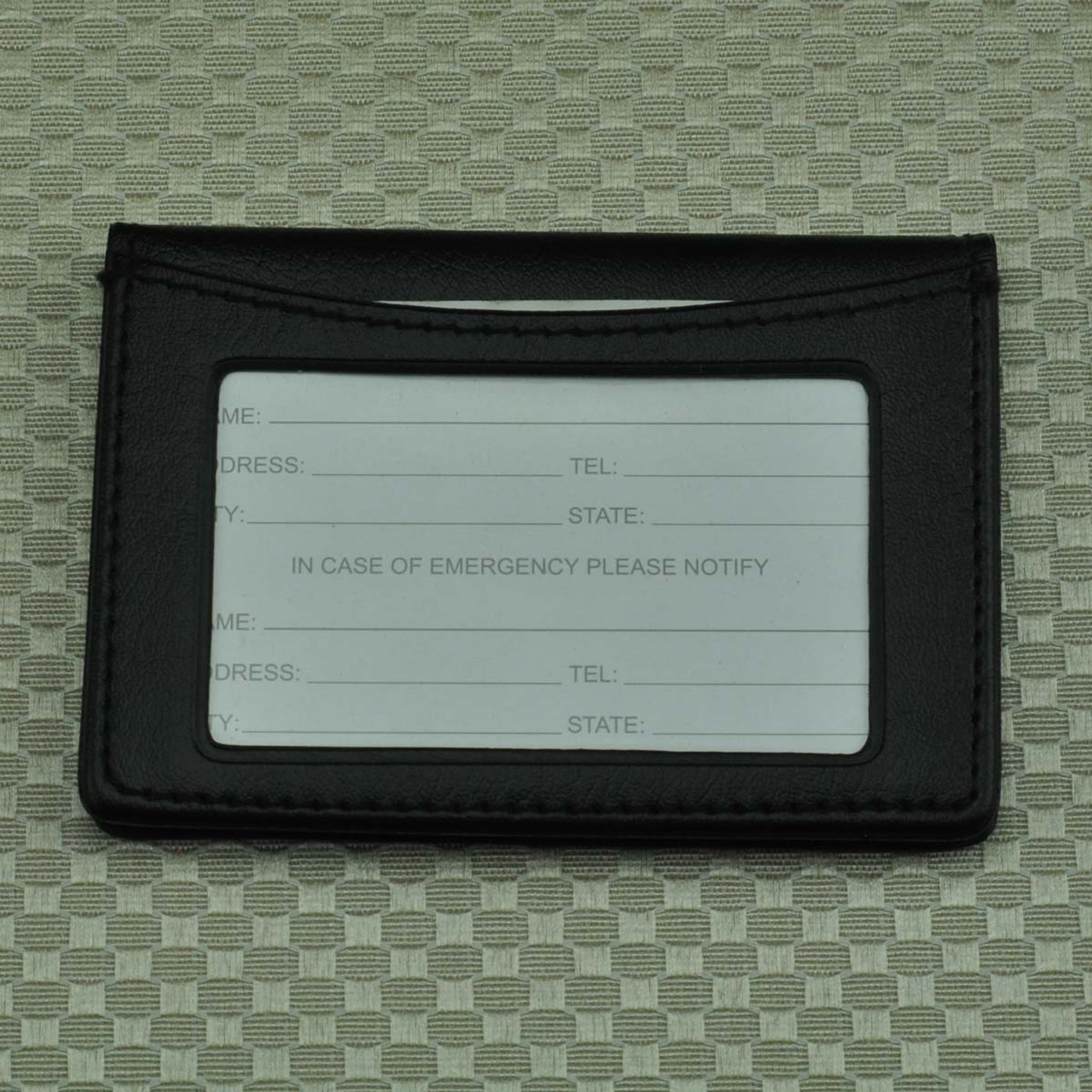 Carabiner Wallet / Fleet Gas Card Holder