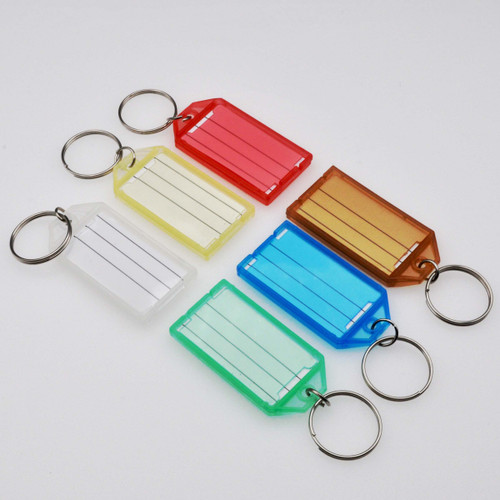 Key Identifier Tag Click Open Keytag  in 6 colors