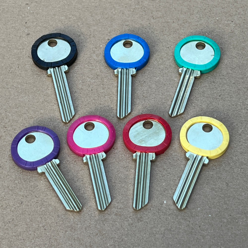 Identifier Key Chain Shop for and Buy Medium Key Identifier Rings USA MADE 200/Box ASSORTED ...