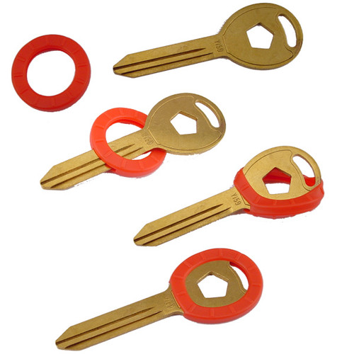 Shop for and Buy Large Key Identifier Rings / Collars 200 Box Assorted ...