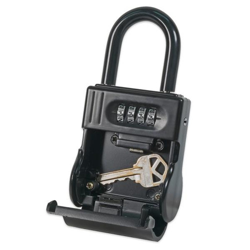 Shurlok Locking Key Storage Box with Door Knob Loop