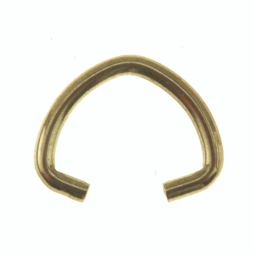 Brass Plated Rounded Top Triangle Jump Ring