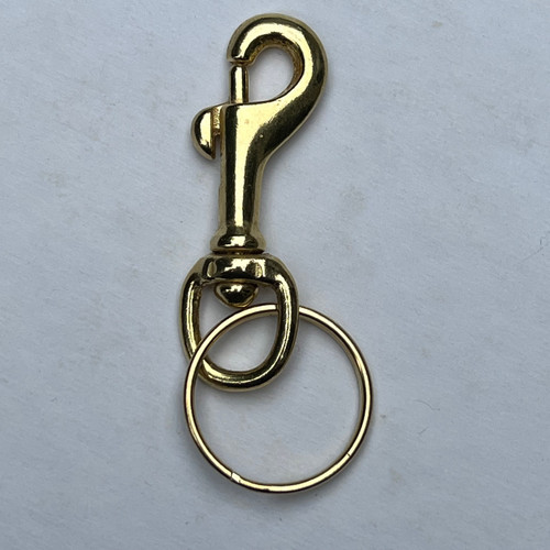 Shop for and Buy Heavy Duty Small Snap Clip Key Ring Solid Brass at .  Large selection and bulk discounts available.