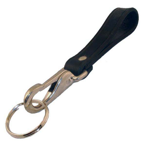 1820 Bag Co. Leather Fob Keychain, Belt Clip Key Holder