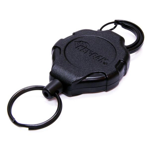 Key-Bak Ratch-It Retractable Ratcheting Tether with Carabiner