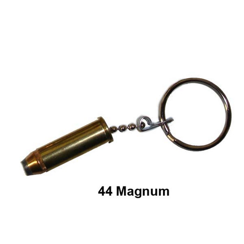 Bullet Keychain with Key Ring - .44 Magnum
