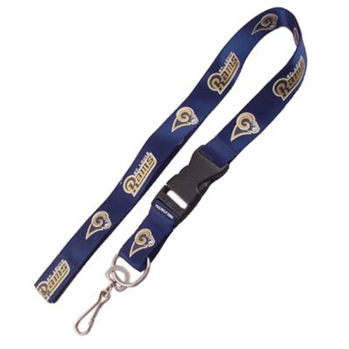 St. Louis Rams Lanyard Keychain