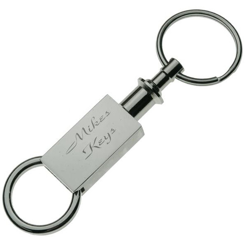 Buy Mehr Platinum Series Luxury Valet Key Chain - Simple, Elegant, Durable  Multi-ring Key Holder - Useful Keychain (Black & Black) Online at  desertcartINDIA