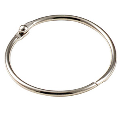 Binder Ring Snap Open Keyring 3 Inch Diameter