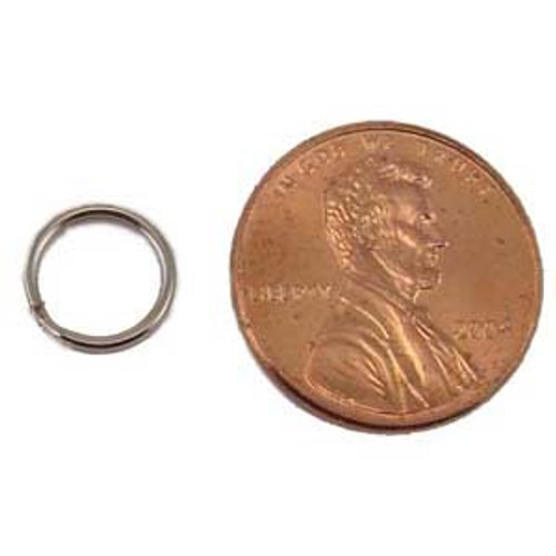 Photo of 9mm (23/64 Inch) Diameter Small Split Keyring