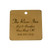 Lacquered Brass Tag 1.75 Inch Square - CUSTOM ENGRAVED - ALL IDENTICAL