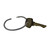 Tamper Proof Key Ring 2 Inch Diameter. Solid stainless steel construction for durability. Each keyring has a unique serial number. Permanent closure makes the ring tamper proof. Will fit through most standard key holes. Key management and security