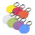 Round 1 Hole Label-It Tags 100 Pack Assorted Colors (NO Labels Included)