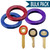 Large Key Identifier Ring/Collars Bulk By Color 50 to a Bag