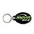 Custom Printed Soft Touch Vinyl Key Ring - Oval with Tab