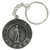 Pewter Army National Guard Keyring with Chain