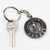 Pewter Army National Guard Keyring with Chain with Key