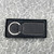 Rectangle Leatherette Key Fob Black Box