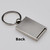 Photo Locket Key Chain Rectangle Back