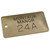 Solid Brass Rectangle Tag - CUSTOM ENGRAVED