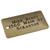 Solid Brass Rectangle Tag - CUSTOM ENGRAVED