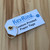 Custom Printed Cardstock Tag with Metal Eyelet - With optional Ring