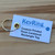 Custom Printed Cardstock Tag with Metal Eyelet - with ring