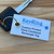 Custom Printed Cardstock Tag with Metal Eyelet - In Action