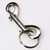 Heavy Duty Double End Snap Clip Key Ring Nickel Plated