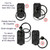 Key-Bak Model #3712 Black Leather Key Protector with KK2 Clip. Operation instructions for KK2