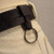 Okays Key Safe Black In use on belt