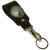 Silver Dollar Wide Leather Belt Strap Key Holder