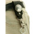 Silver Dollar Wide Leather Belt Strap Key Holder