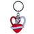 Dangling Hearts Key Chain