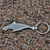 Deluxe Shark Nickel Plated Bottle Opener Keychain