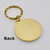 Volleyball - Brass with Enameled Insert Keyring Back