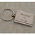 Photo Locket Key Chain Rectangle - Custom Engraved