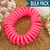 Pink Wrist Coil Spiral Keyring - 12 Pc. Bulk Pack