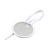 Metal Rim Paper Key Tag with String - 1-9/16 Inch