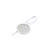 15/16" Diameter Round Paper Key Tag with Metal Rim and String