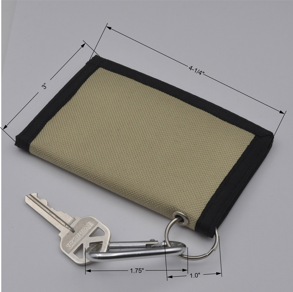 Carabiner Wallet / Fleet Gas Card Holder